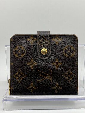 Vintage Louis Vuitton Monogram Compact Wallet